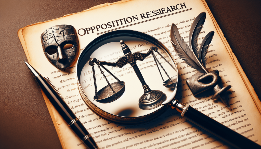 Whats The Role Of Opposition Research In Campaign Strategy?